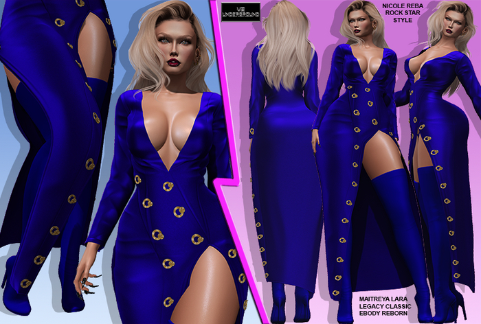 **NICOLE REBA ROYAL ROCK STAR STYLE COMPLET OUTFIT**