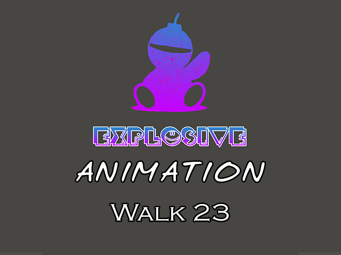 Explosive animation - Walk 23