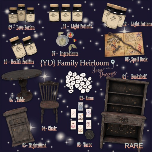 {YD} Family Heirloom - Health Potions