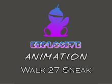 Explosive animation - Walk 27 Sneak Full Perm