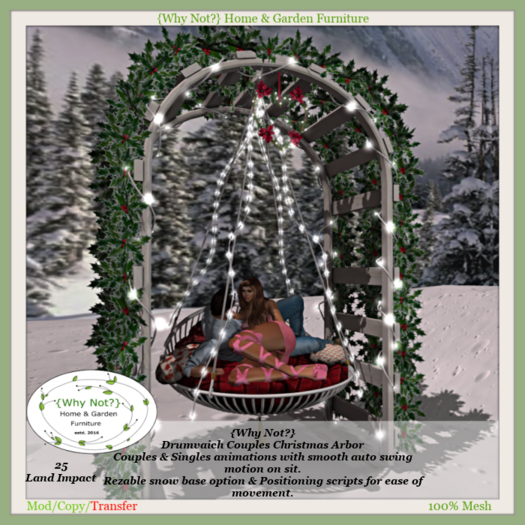 {Why Not?} Drumvaich Couples Christmas Arbor-Boxed