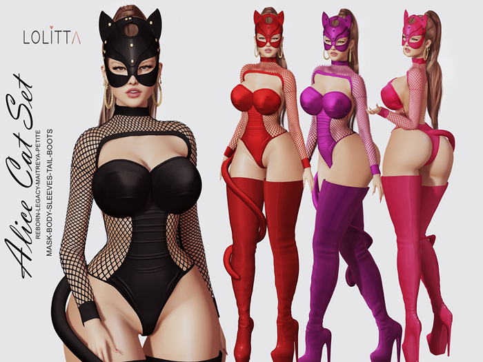 .:LOLITTA:. Alice Cat Set  (light pink )