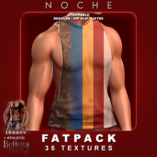 Noche. Mesh Wes Tank Fatpack