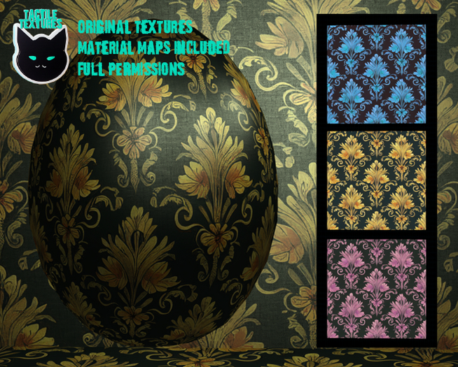 ::T:: Materials Texture: Wallpaper Victorian 2a-c (10% off)