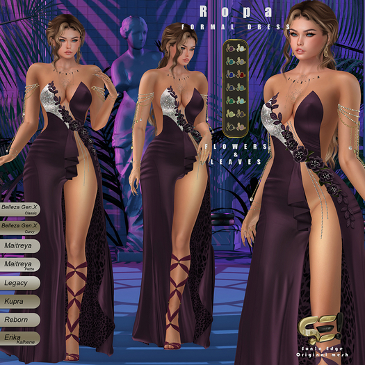 Son!a-Edge Ropa Formal Dress/Gown Wine