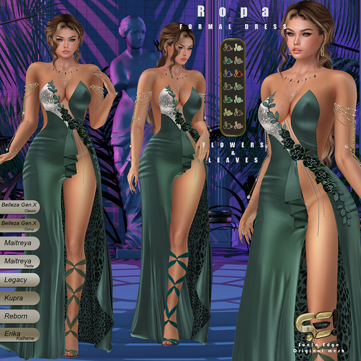 Son!a-Edge Ropa Formal Dress/Gown Mint