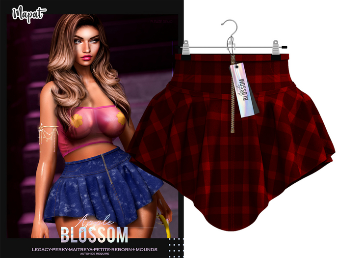 Apple Blossom // Mapat Skirt No.8