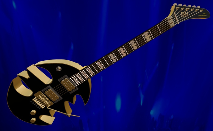 DHA The Bat 002 Guitar Gold (Box)