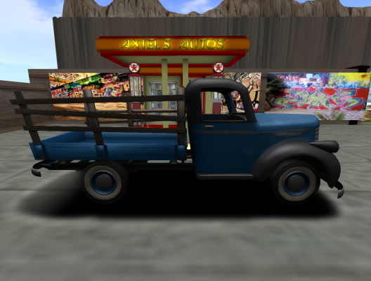 Old Farm Truck [Blue] display only (boxed)