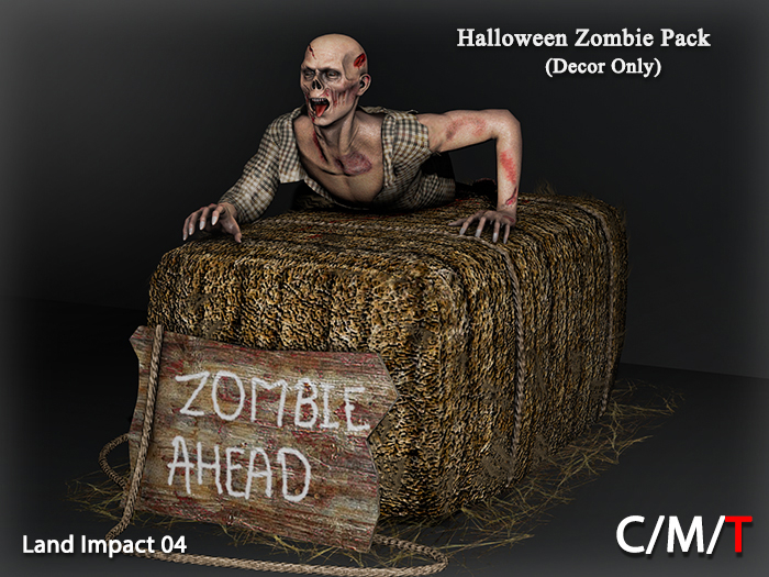"Killer's" Halloween Zombie Pack (Decor Only)