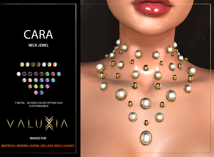 VALUXIA - Cara Rigged Neck Jewel