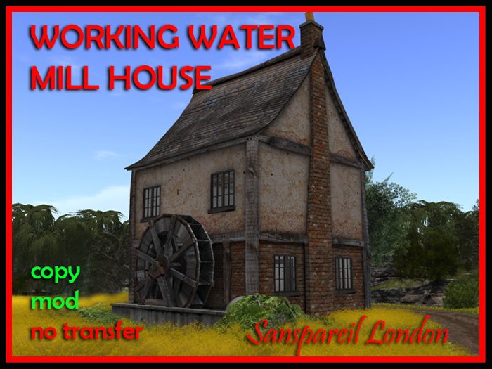 Working Water Mill House MP