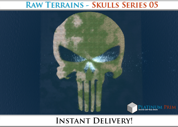 50% OFF SALE! RAW-Datei Terrain: Schädel