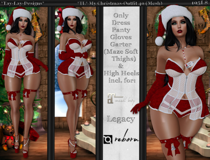*Tay-Lay-Designs* My Christmas-Outfit 49 (Mesh)
