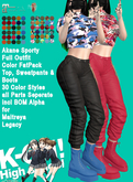 KO-H Akane Sporty Full Outfit FatPack