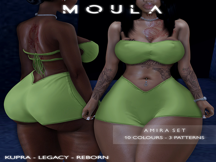 MOULA - AMIRA SET - GREEN