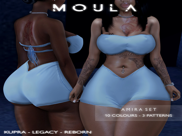MOULA - AMIRA SET - BLUE