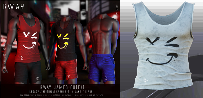 RWAY - James  Tank White