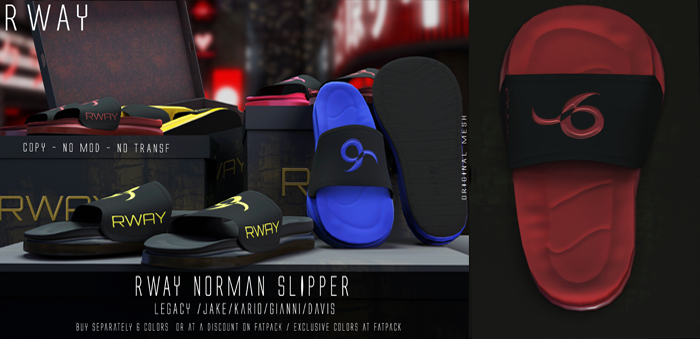 RWAY - Norman Slipper Red