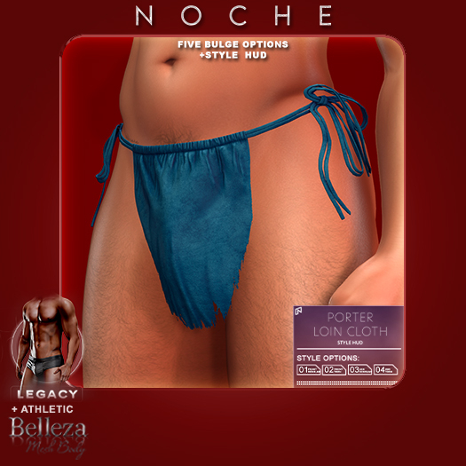 Noche. Porter Loin Cloth Blue