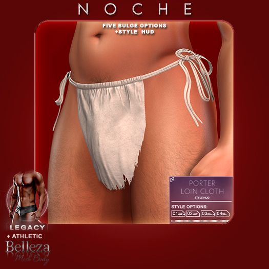 Noche. Porter Loin Cloth White