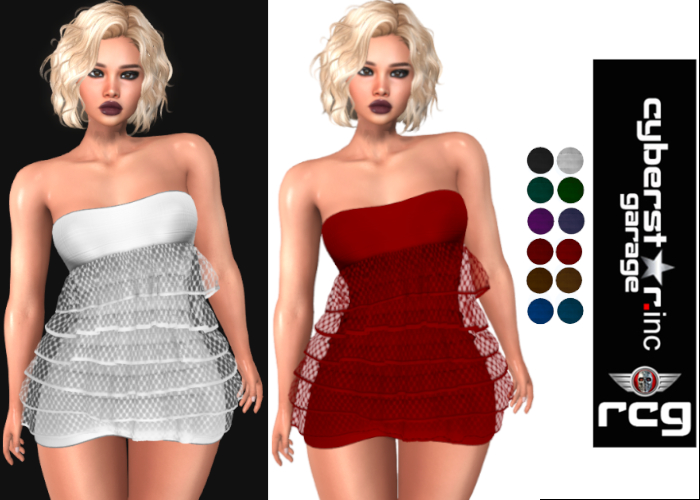 ** Lulu ** - Tiered Ruffled Mini Dress **