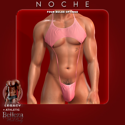 Noche. Shen Monokini Pink