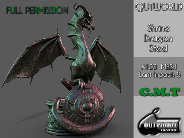 .::QUTWORLD Shrine Dragon_Steel::.FP