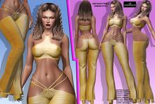 **UNFORGETTABLE YELLOW COMPLET OUTFIT*
