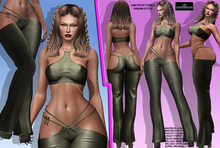 **UNFORGETTABLE GREEN COMPLET OUTFIT*