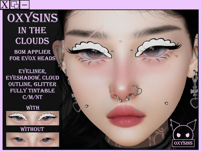 Oxysins - In The Clouds Eye Set