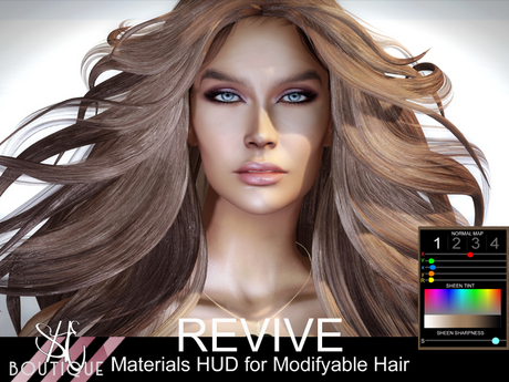 Second Life Marketplace - REVIVE Hair Materials System