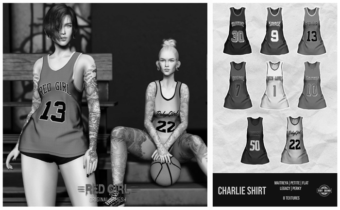 [RED GIRL] Charlie Shirt DEMO - [addme]