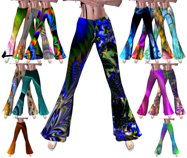 WW Bellbottom Pants V6 - 4 MP