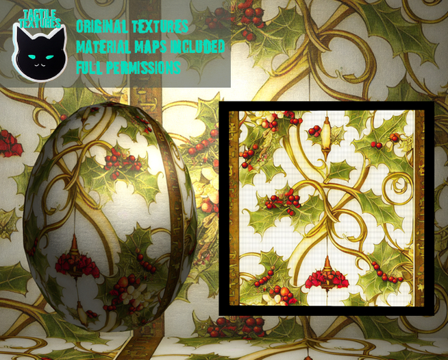 ::T:: Materials Texture: Christmas Wallpaper 2