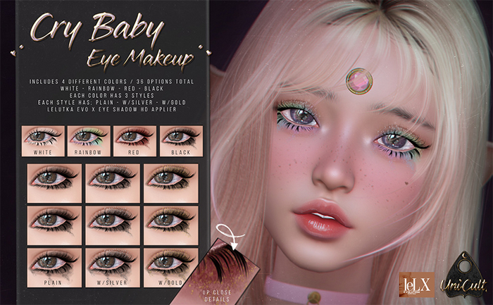 UniCult - Cry Baby Eye Makeup 