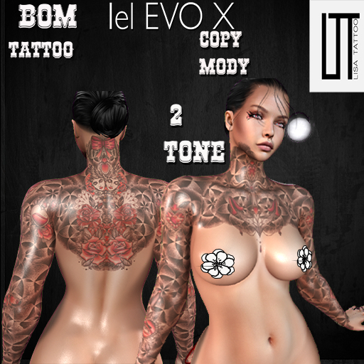 "Lisa tattoo pacK REDROSRED
