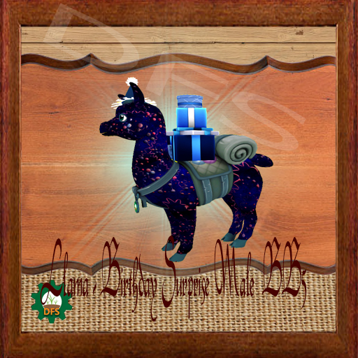 DFSTexture- Llama - Birthday Surprise Male (BB5)