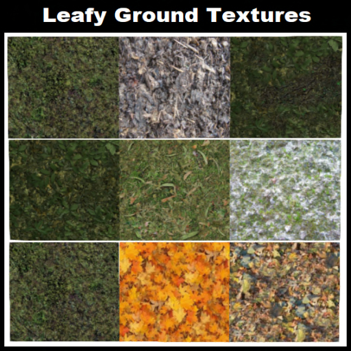 Leafy Ground Textures