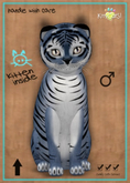 MEGAPUSS: KittyCatS Box - Tiger! - Dusky Winkle - MegaPuss