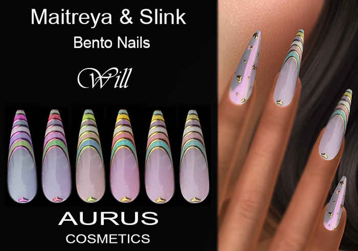 A U R U S -  Will Bento Nails - Maitreya & Slink