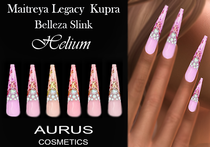 A U R U S - Helium  Ballerina Bento Nails