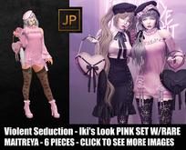 Violent Seduction - Iki's Look PINK SET W/RARE MAITREYA