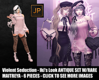 Violent Seduction - Iki's Look ANTIQUE SET W/RARE MAITREYA