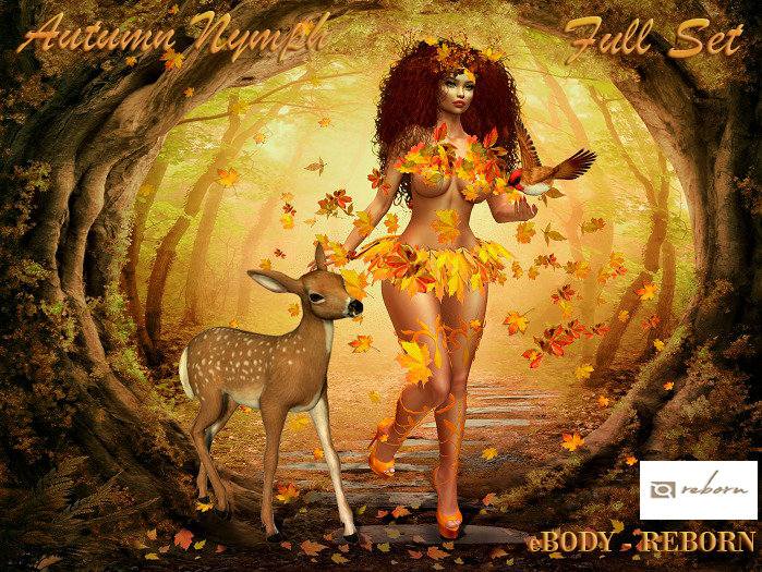 Sale 50%-InStyle -Ful Set - Autumn Nymph eBODY - REBORN