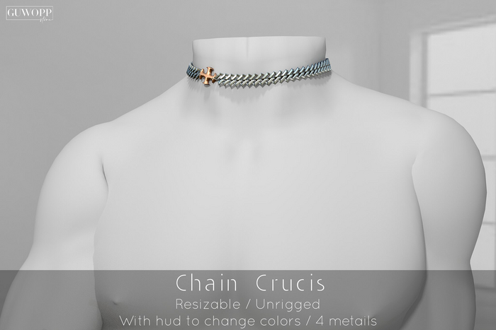 Guwopp - Chain Crucis Silver
