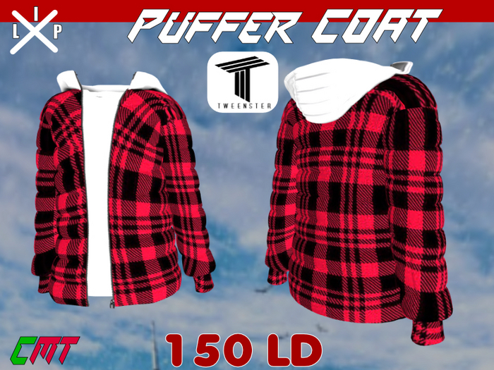 :LIP redknitwinter22 >MN< Puffer Coat FP