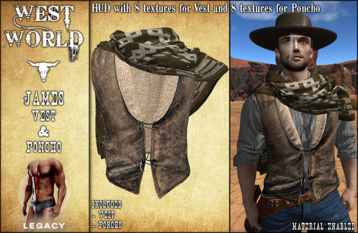 #WW# James Vest & Poncho [Legacy M] - DEMO