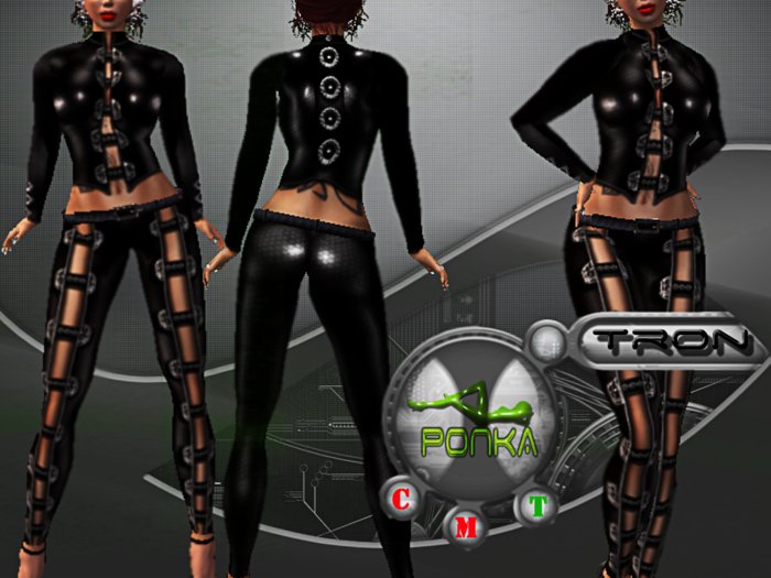 *PONKA* Tron Black ::PROMO PRICE::