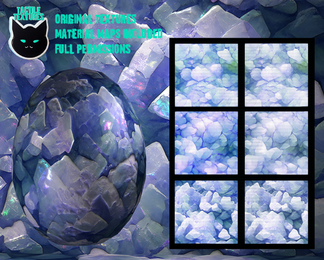 ::T:: Materials Texture: Dreamy Crystal 1-3 a&b (15% off)